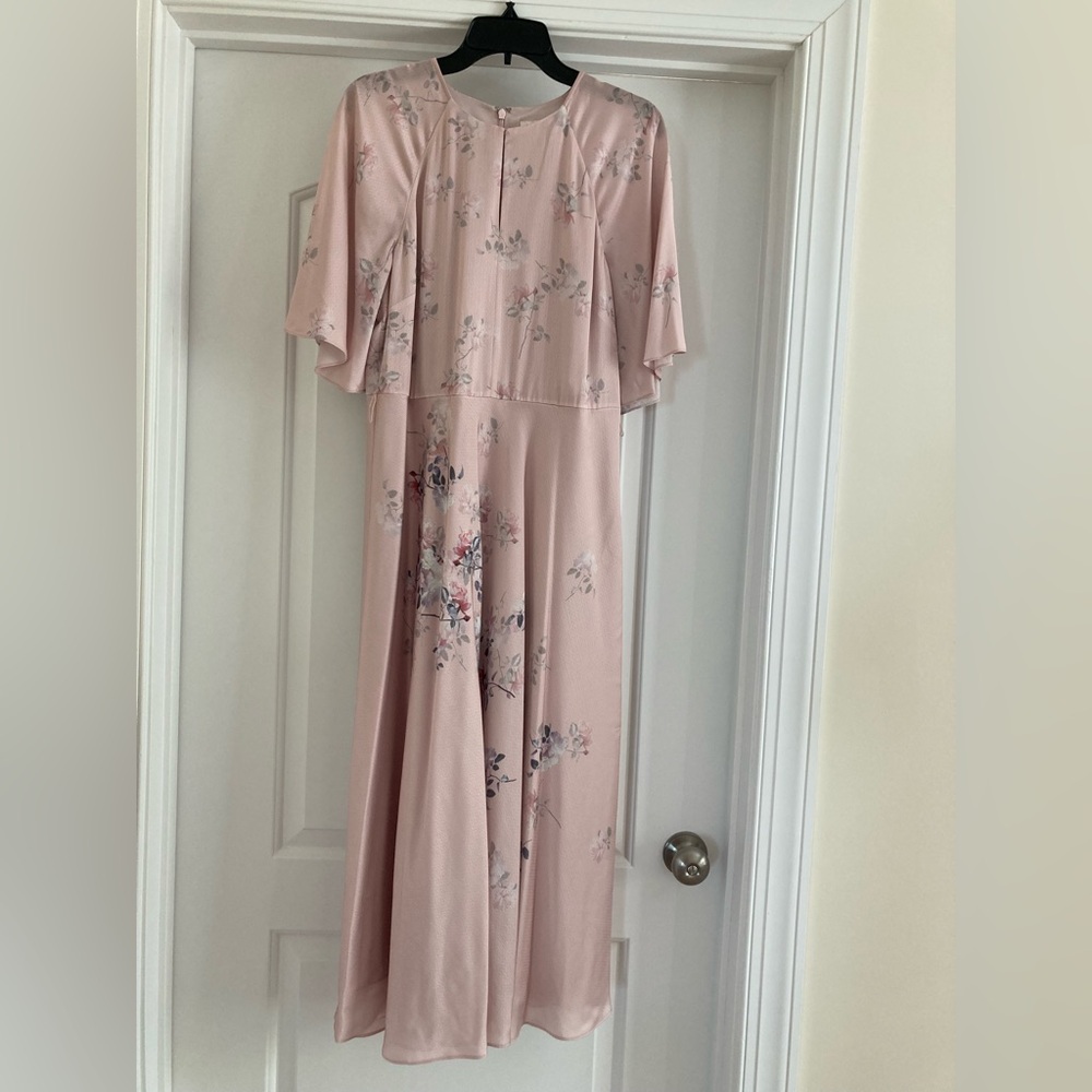 Ted Baker dress Elegant Floral Pink size UK (4)-US(10) Missing belt - Picture 10 of 10